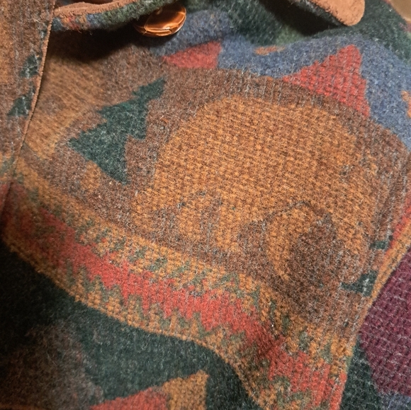 Vintage Blanket Duster Coat - Picture 5 of 6